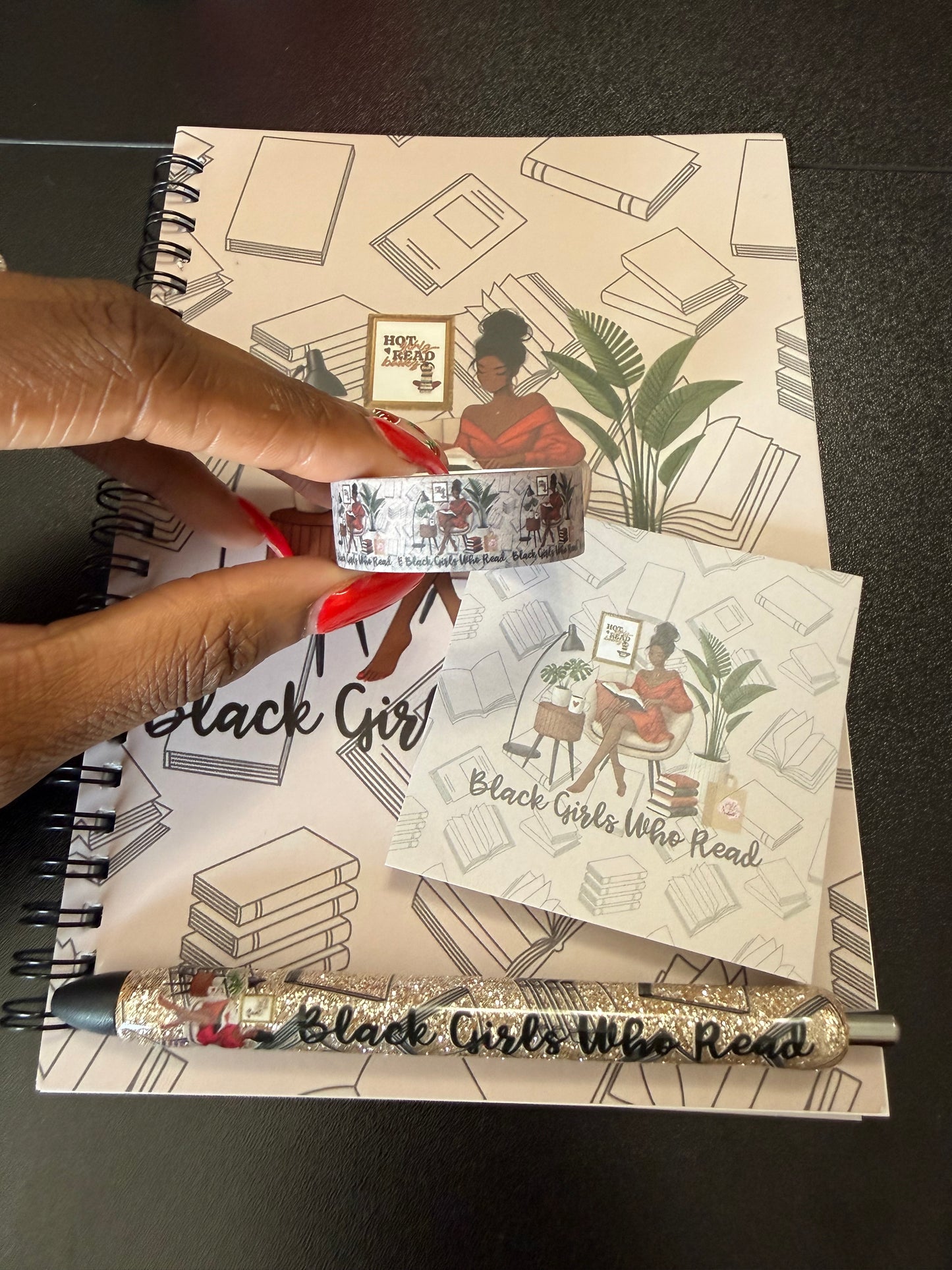 Black Girls Who Read Washi Tape