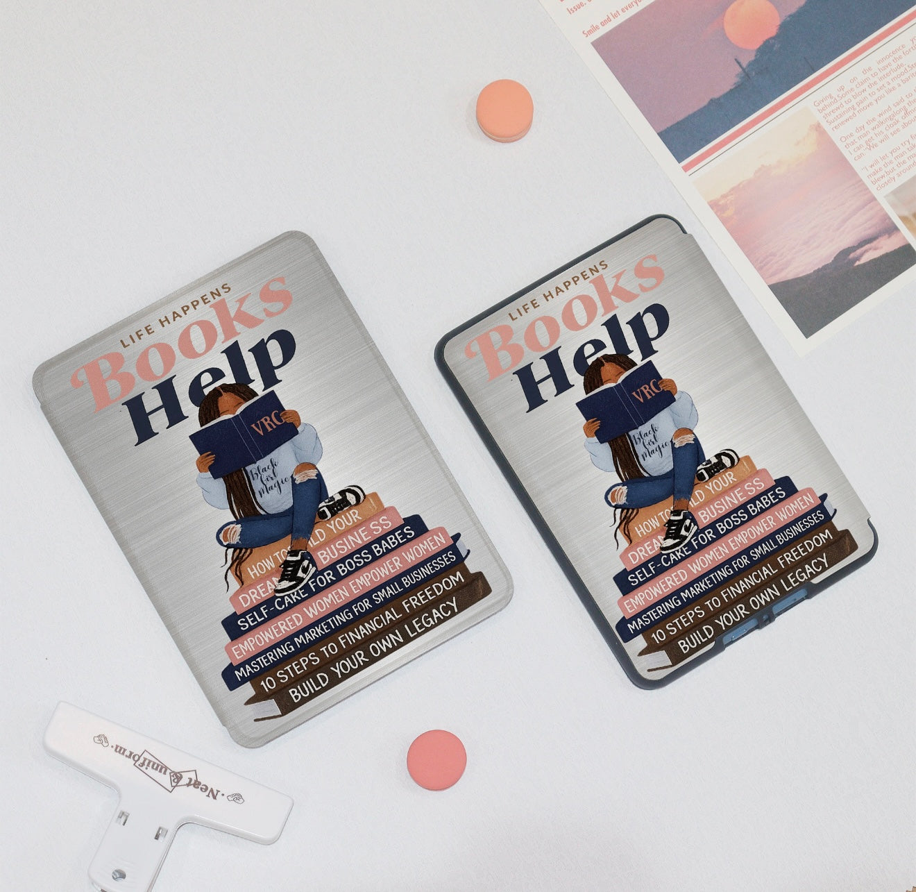 (PREORDER) Books Help Kindle Case
