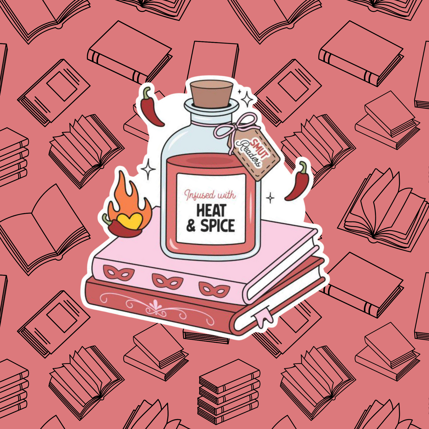 Heat & Spice Sticker