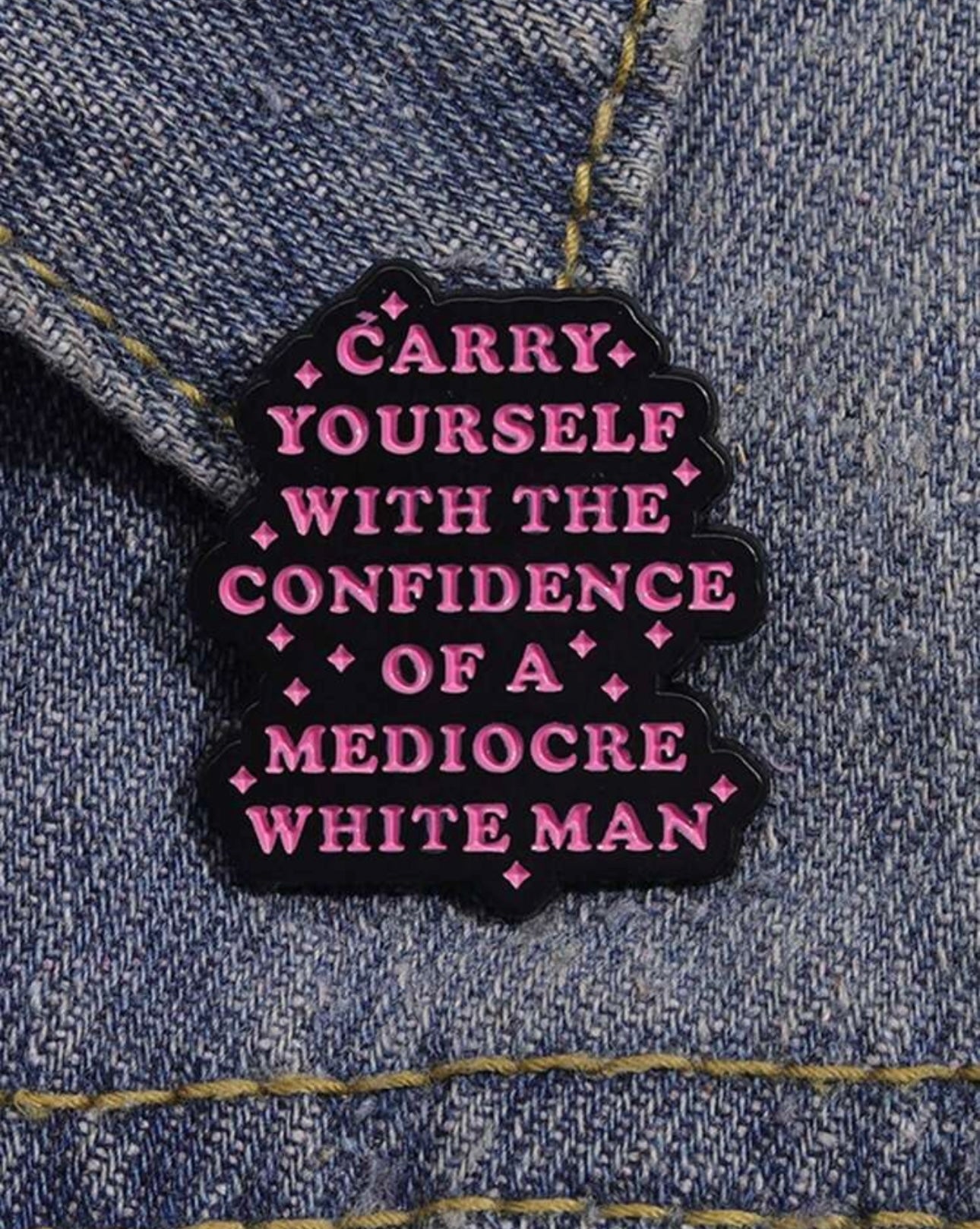 Carry Yourself Pin