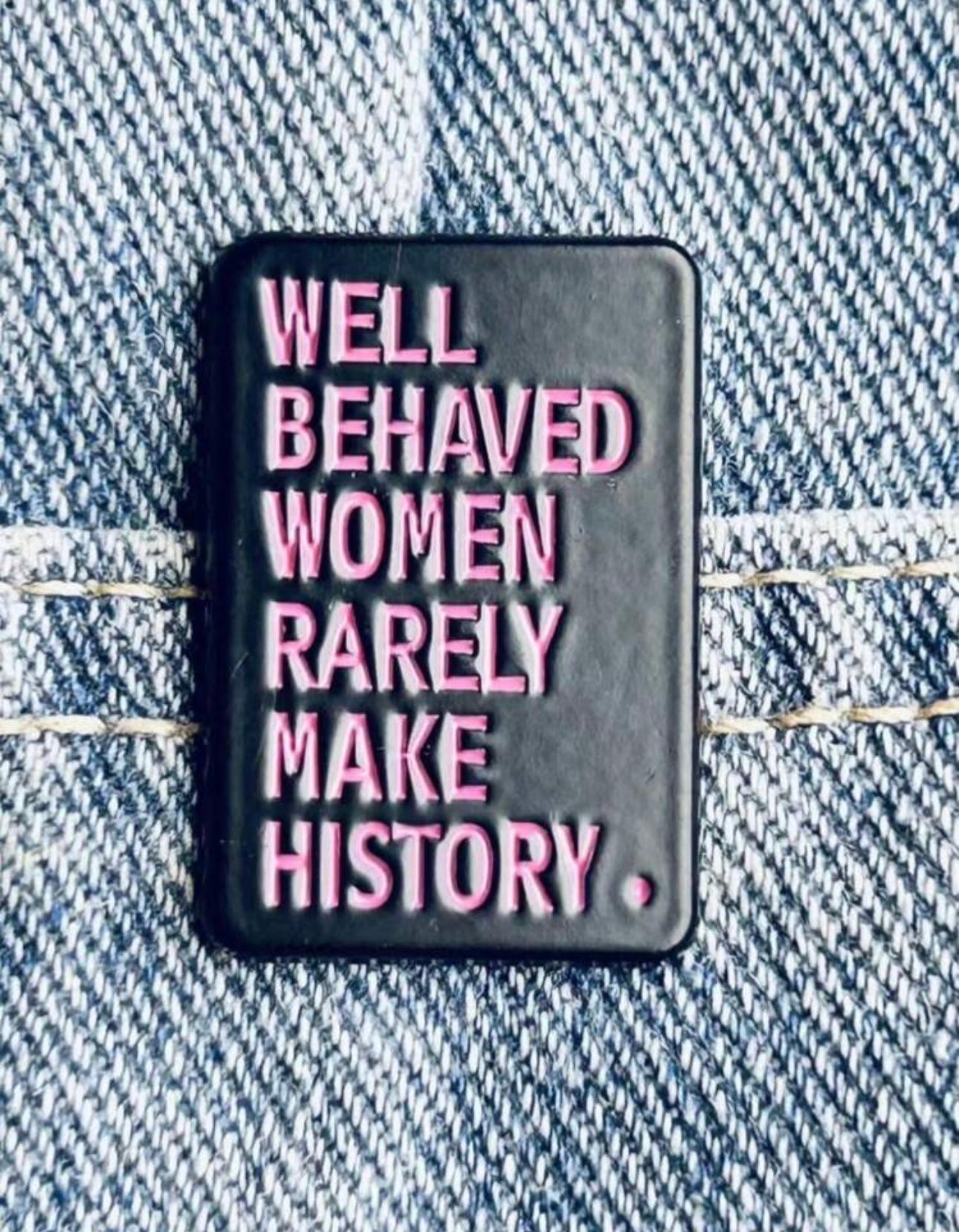 Well Behaved Pin