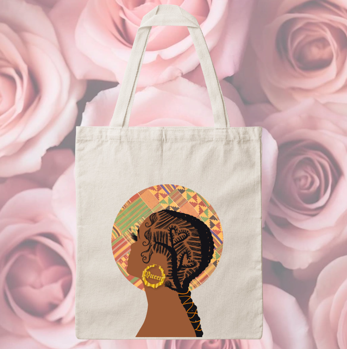 Cornrow Queen Tote