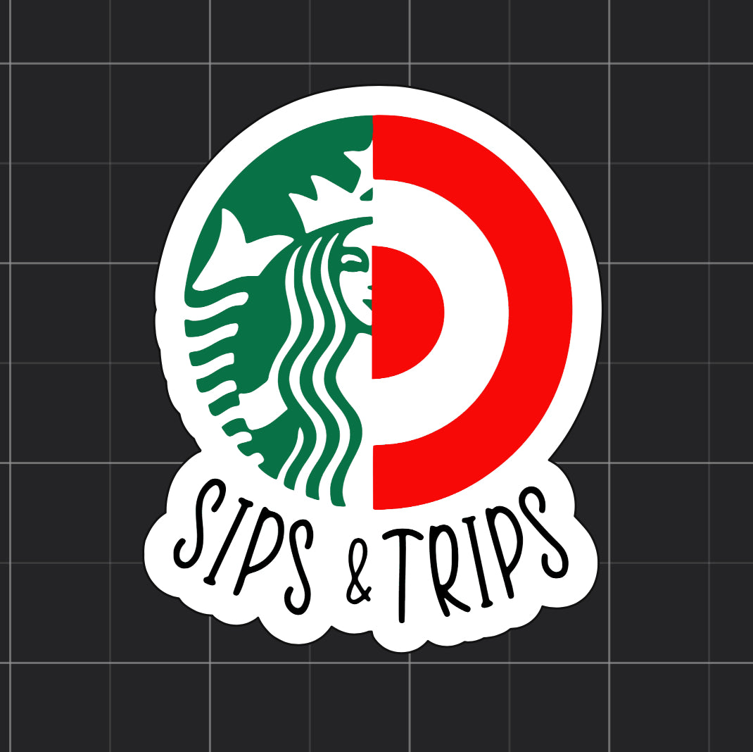 Sips & Trips Patch