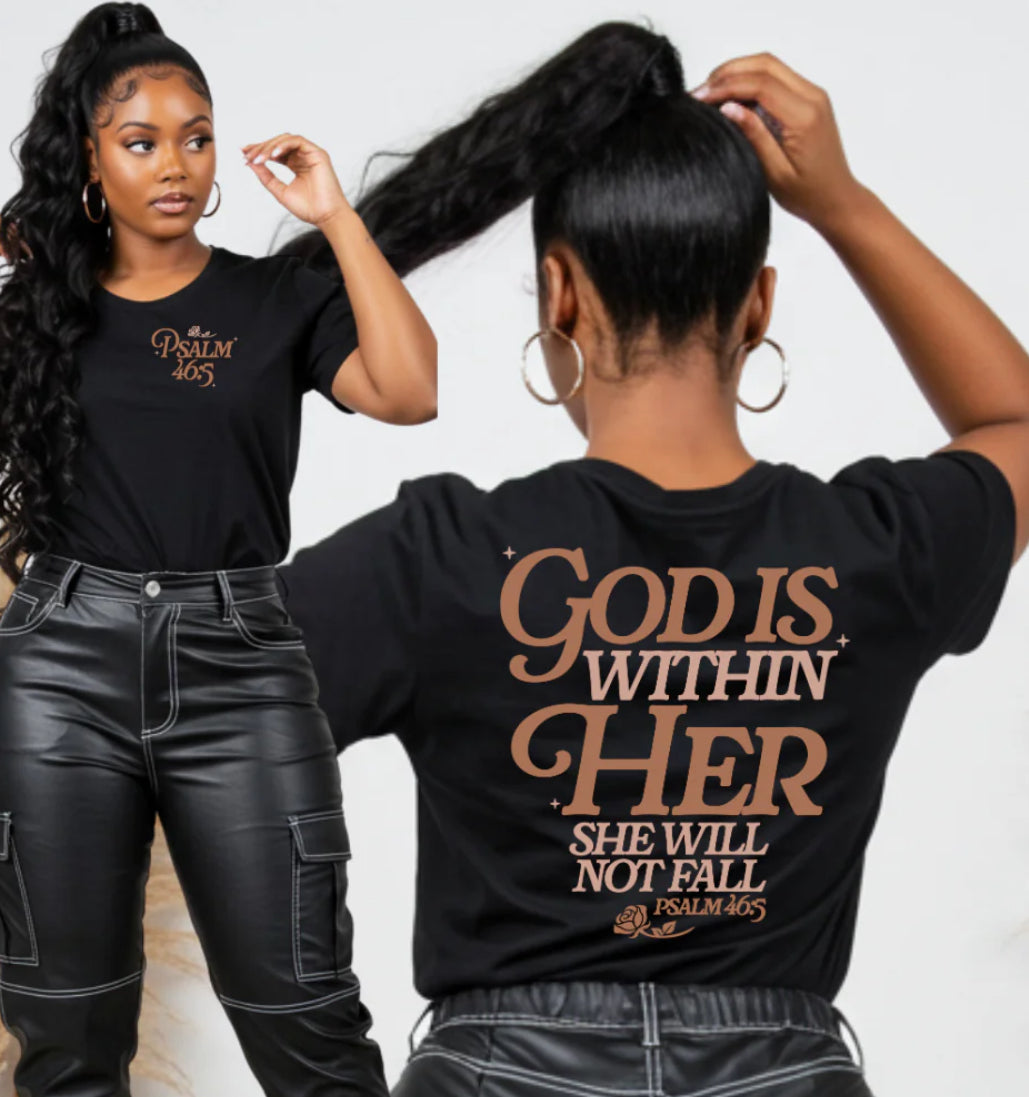 God Within Her Shirt