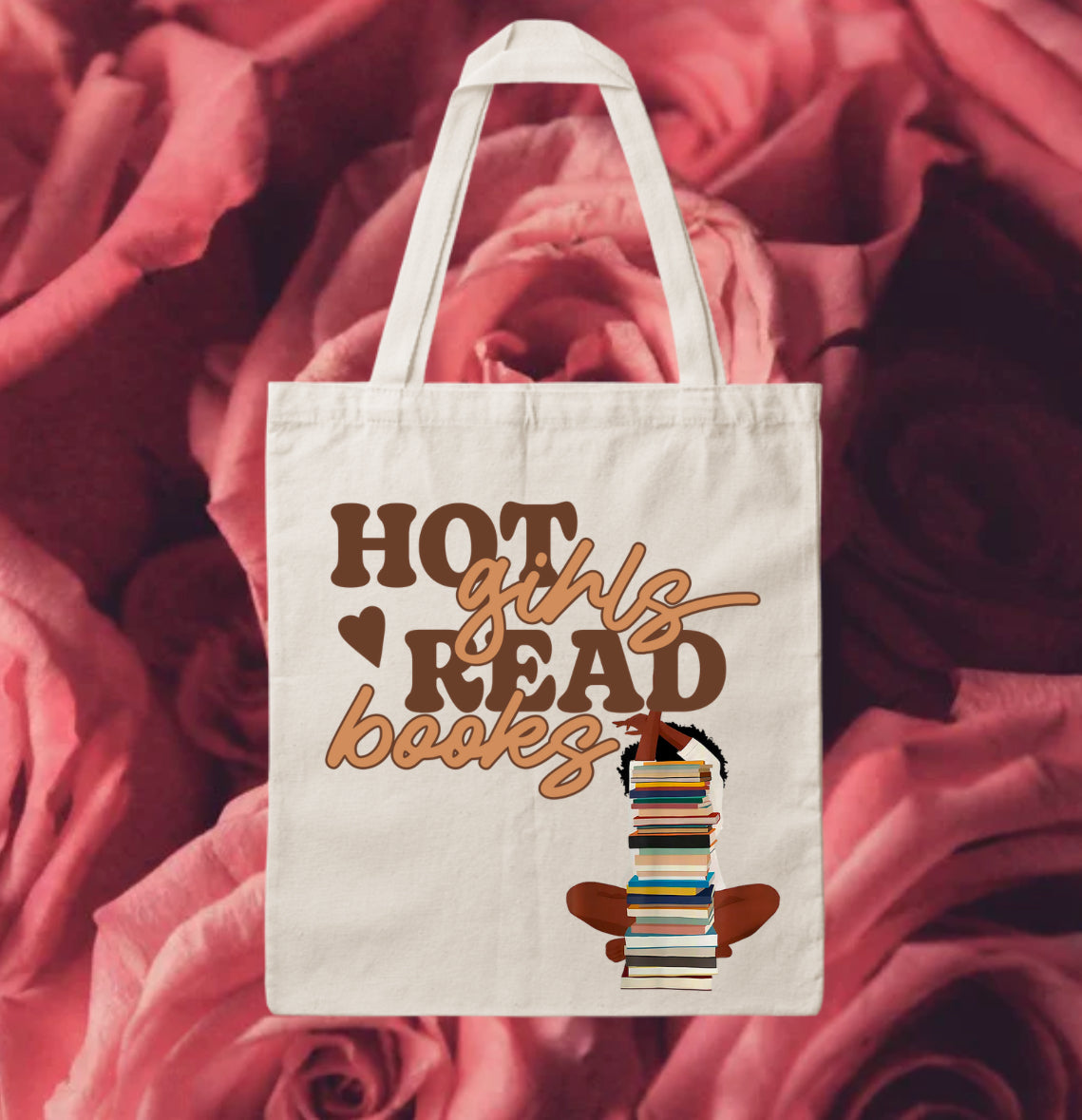 Hot Girls Read Books Tote