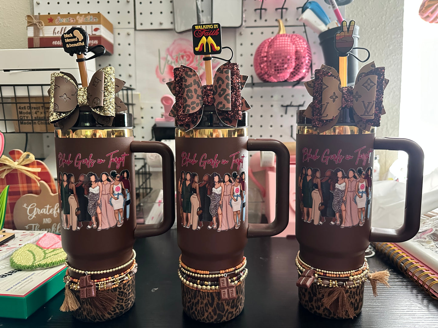 (PRE-ORDER) Boss Queen Chocolate 30oz Tumbler