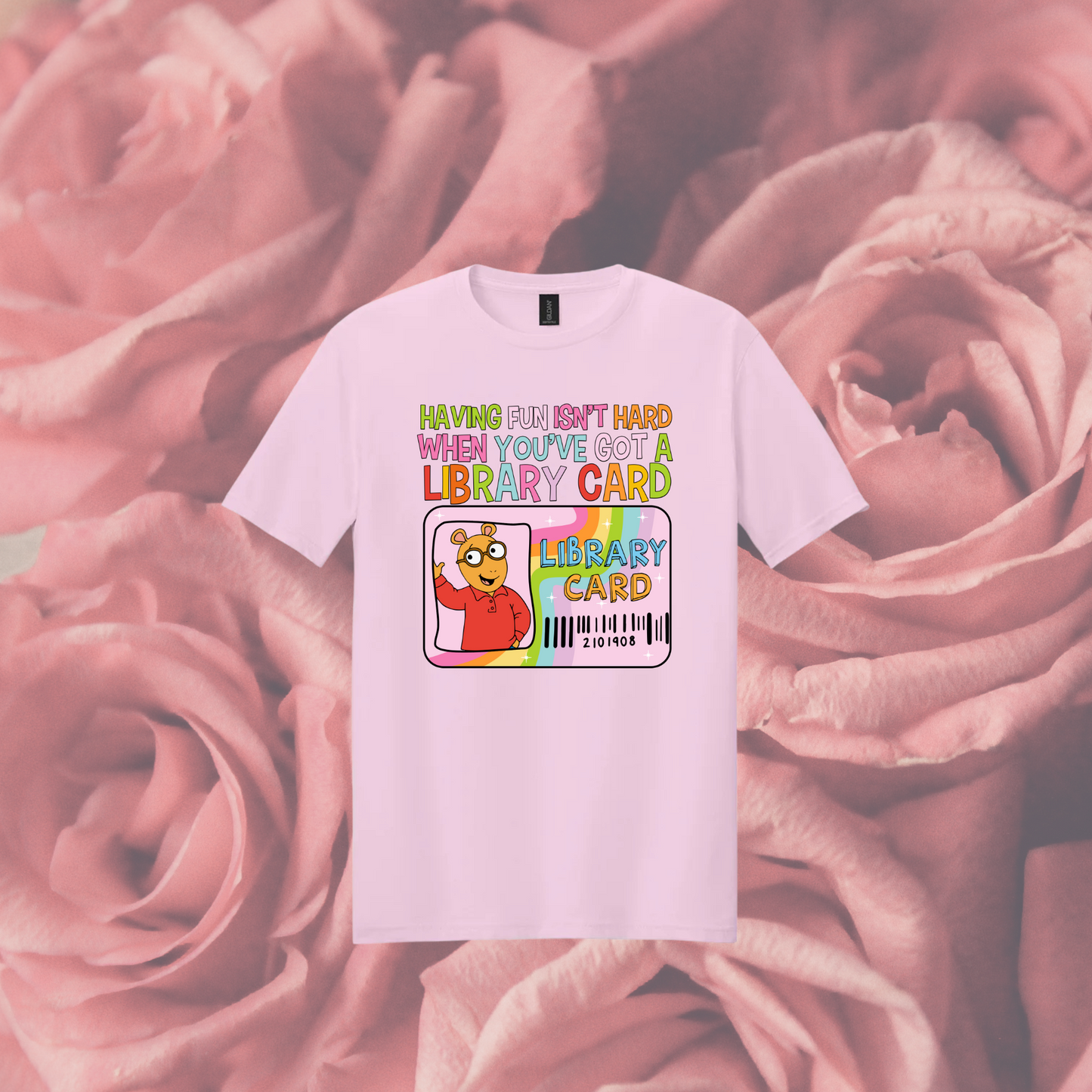 Arthur Library Card Sweatshirt