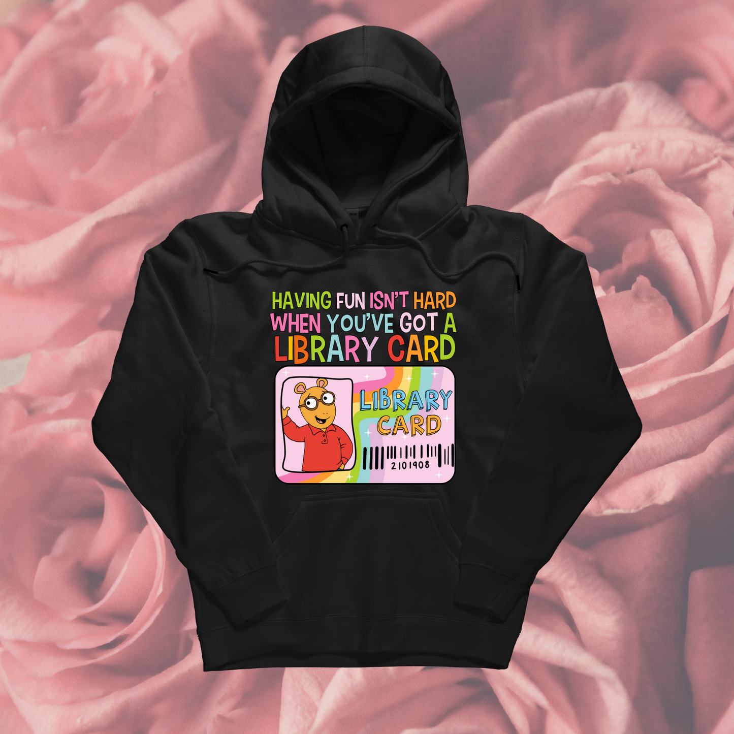 Arthur Library Card Sweatshirt
