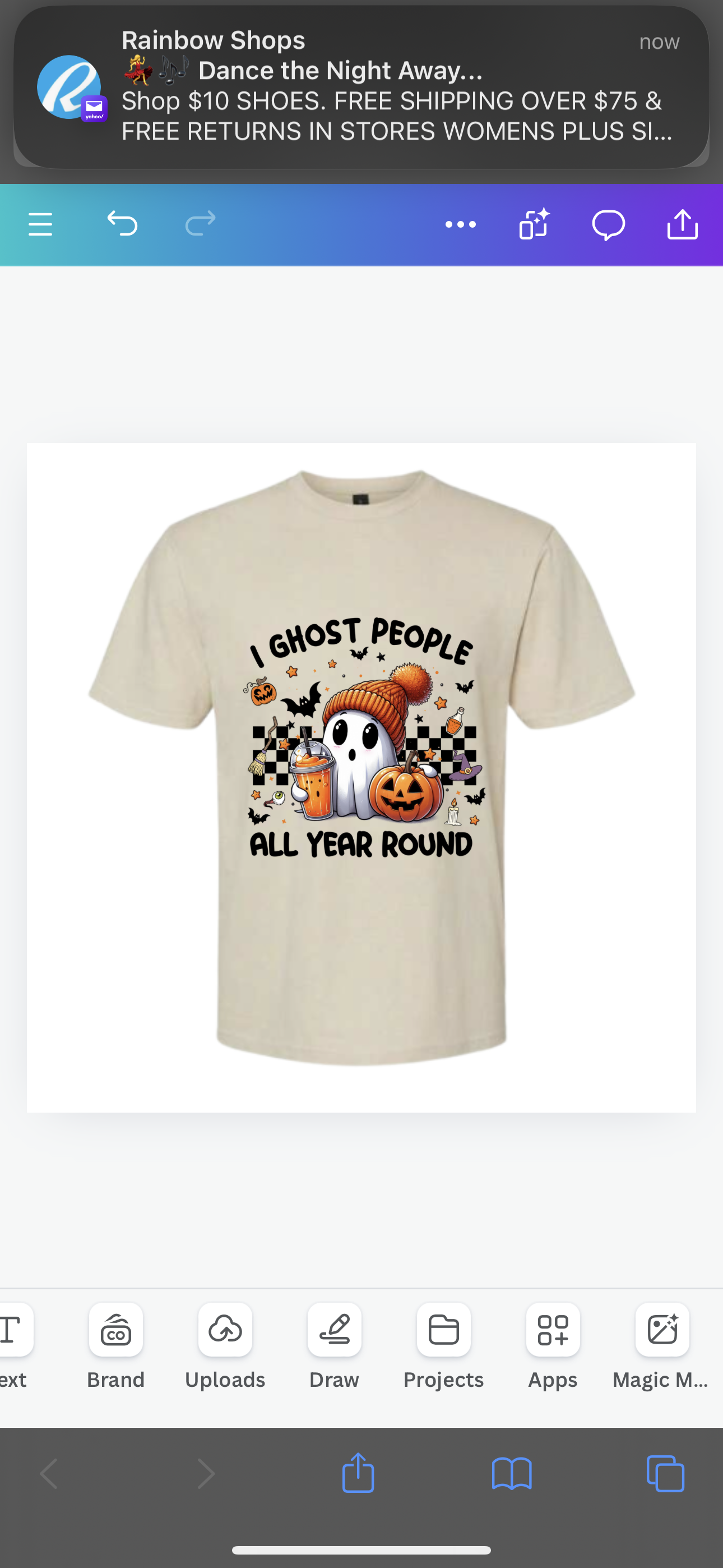 Ghost All Year Shirt