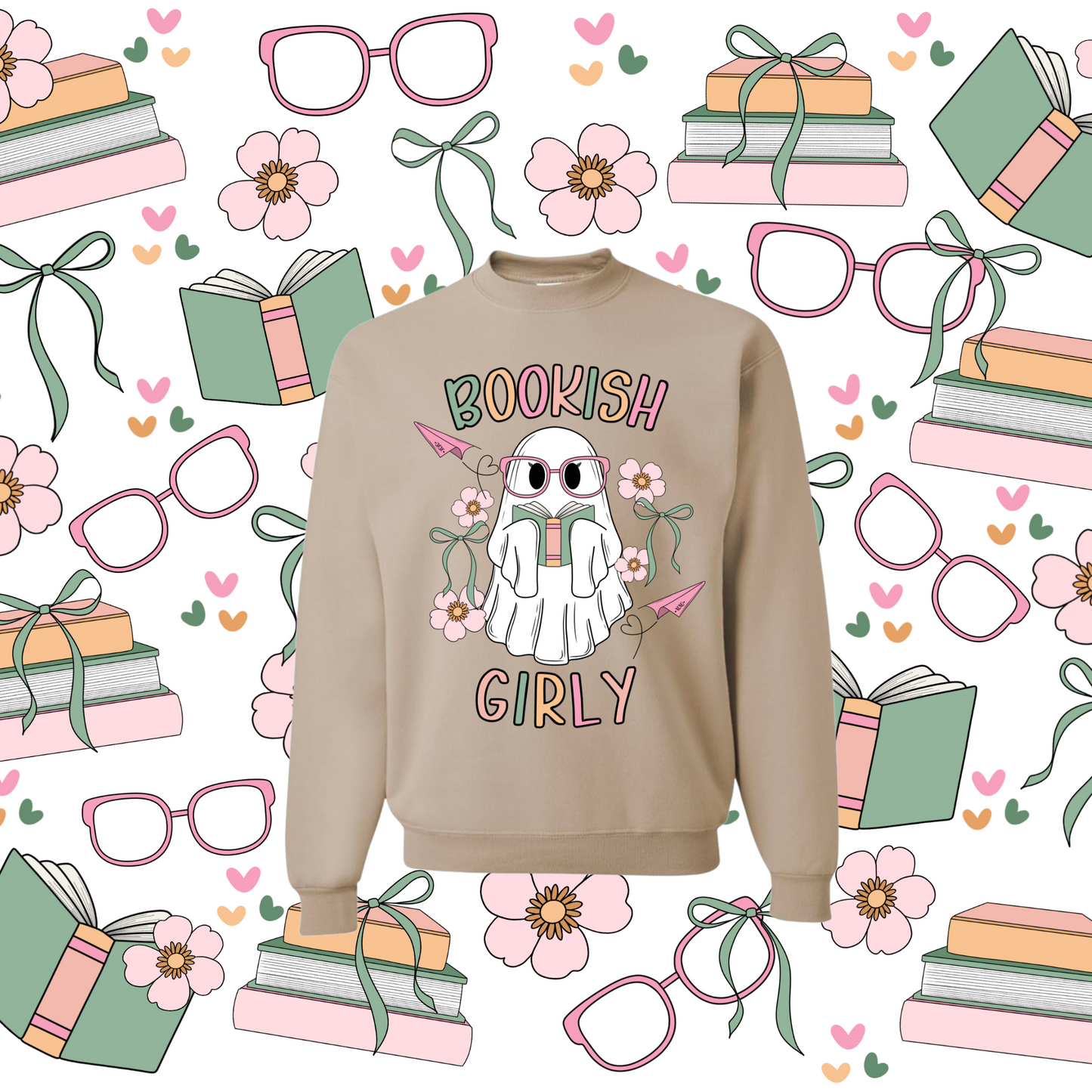 Bookish Ghostie Sweatshirt