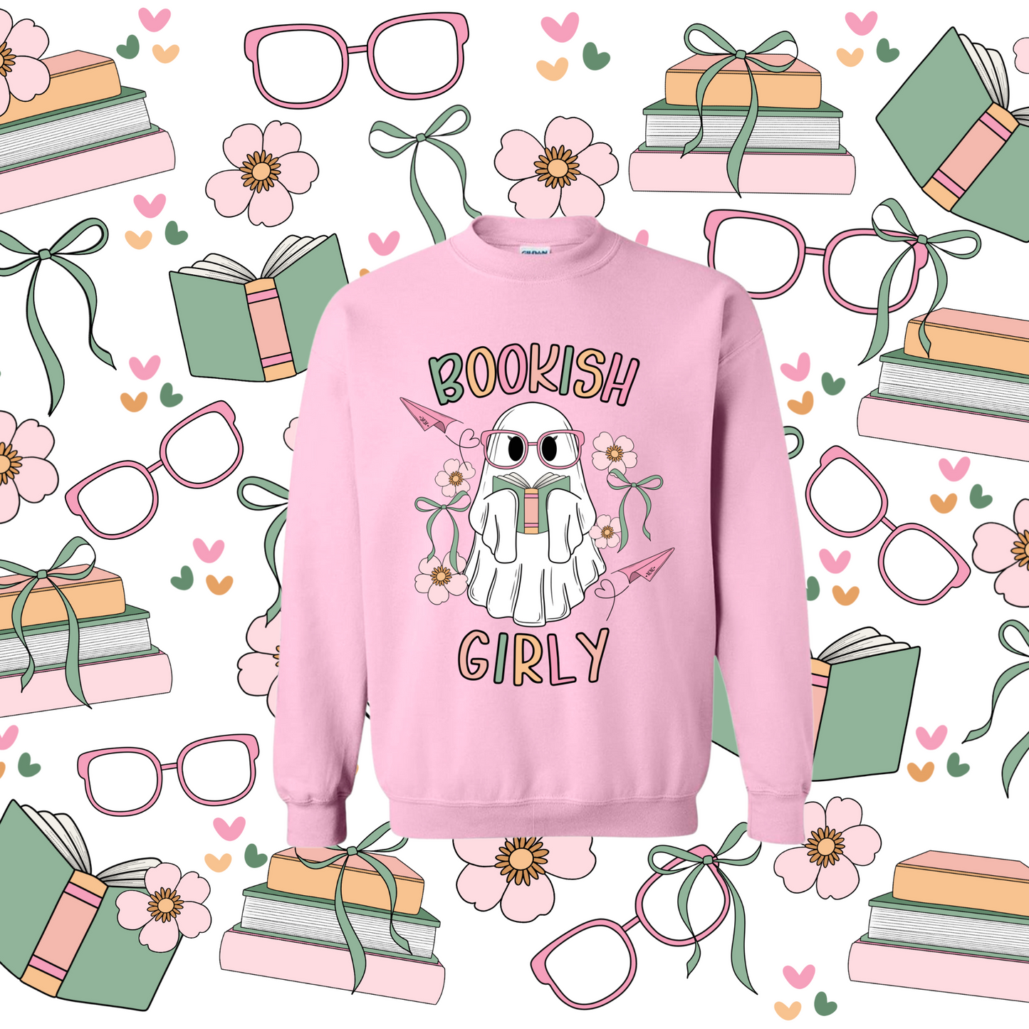 Bookish Ghostie Sweatshirt