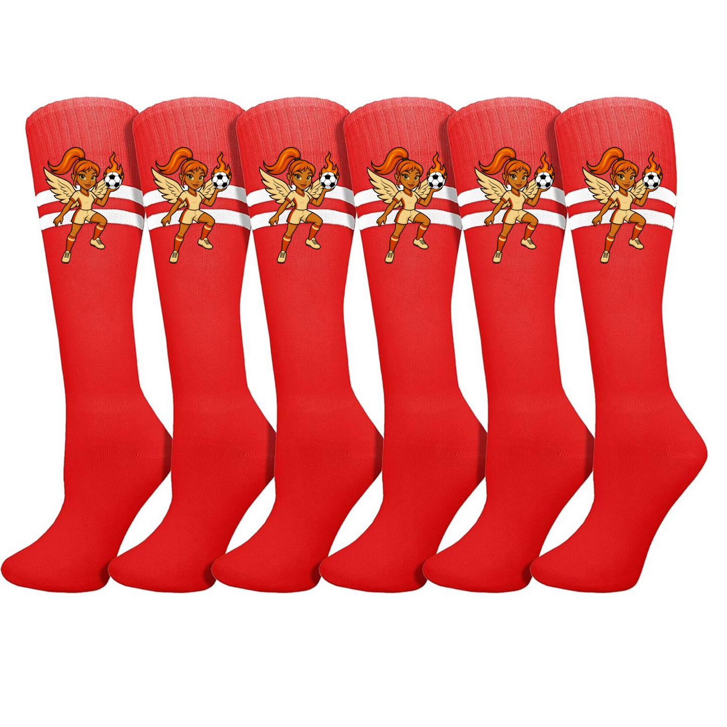 Fireball Soccer Socks
