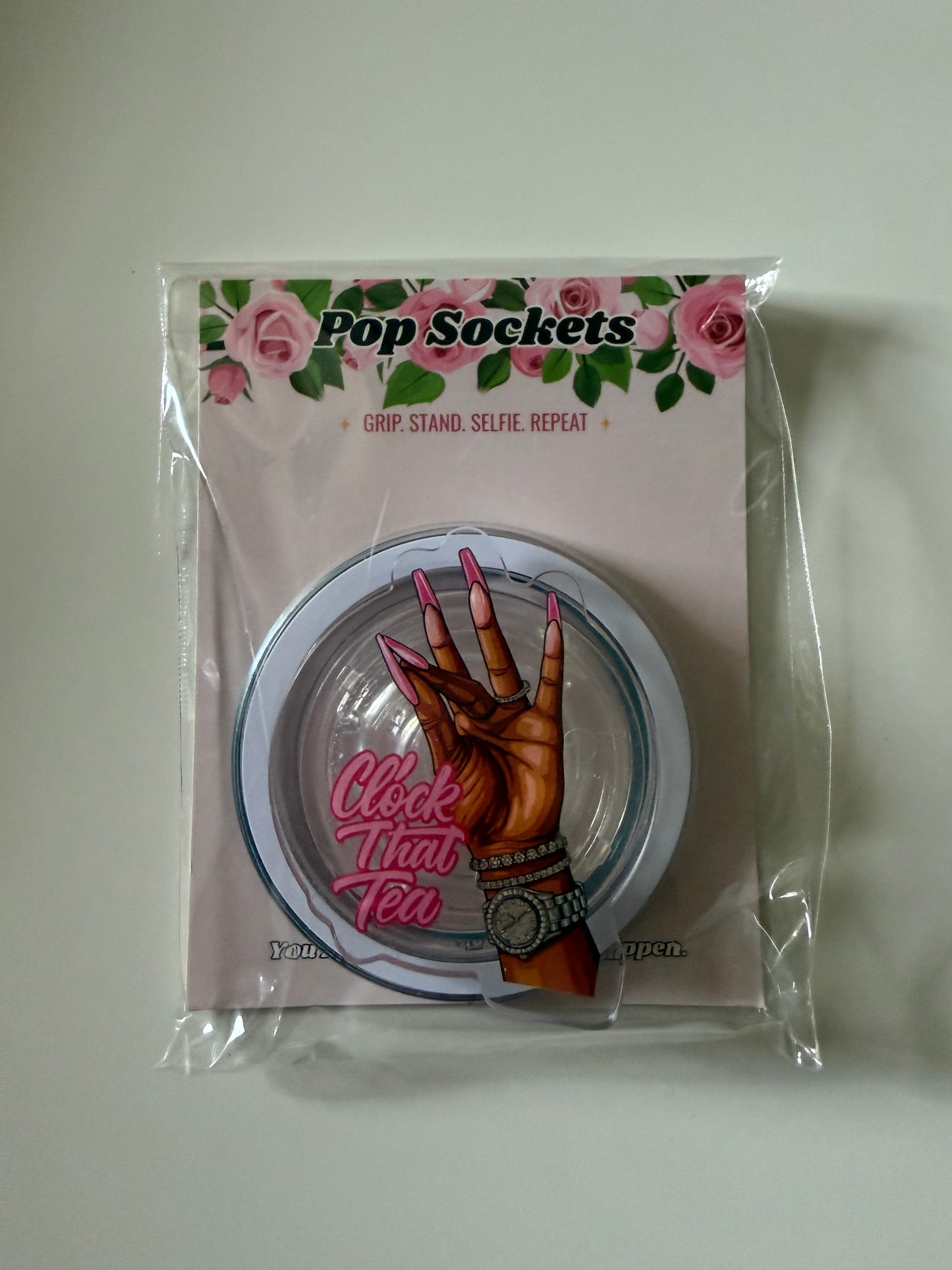(RTS) Popsocket - Clock That Tea