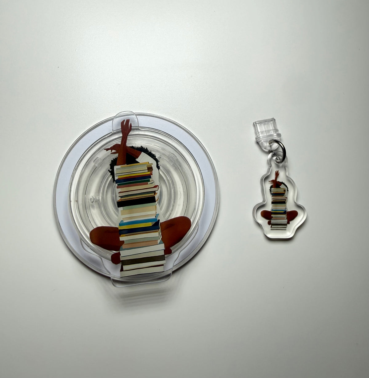 (RTS) Popsocket - Book Stack