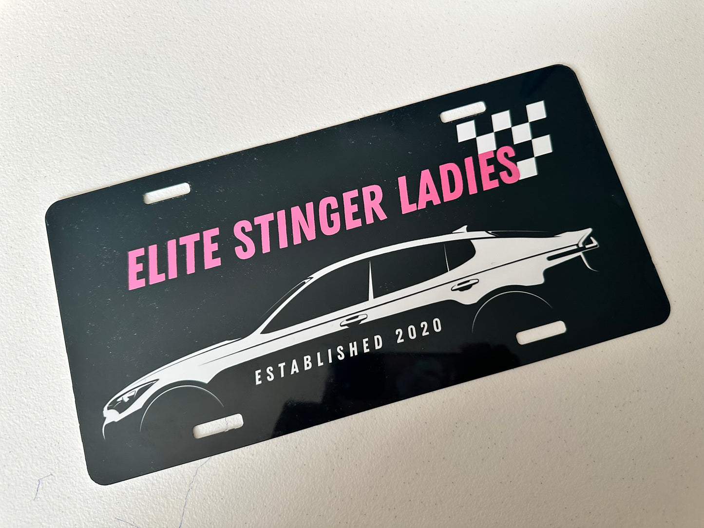 Elite Stinger Ladies Vanity Plate