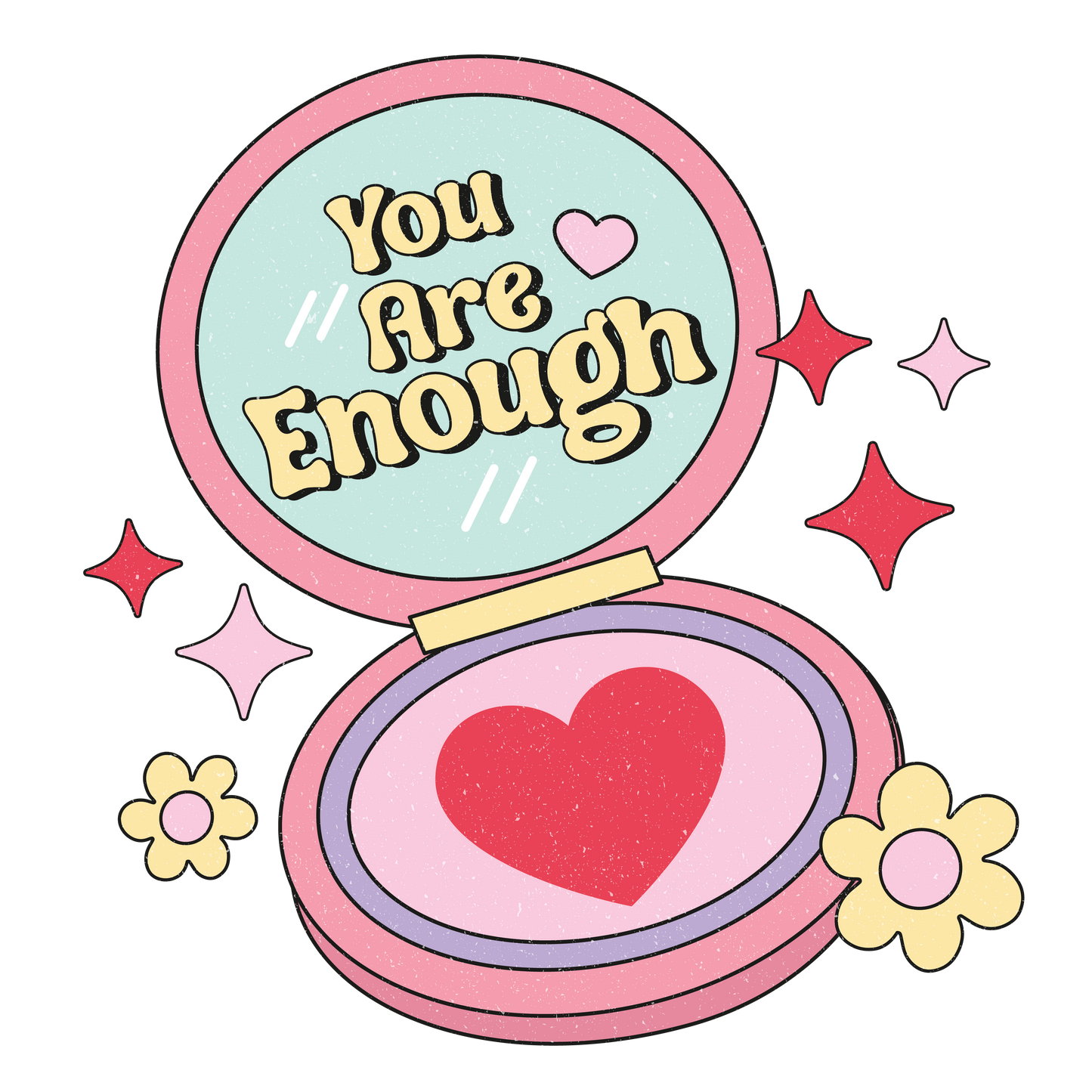 You Are Enough Keychain