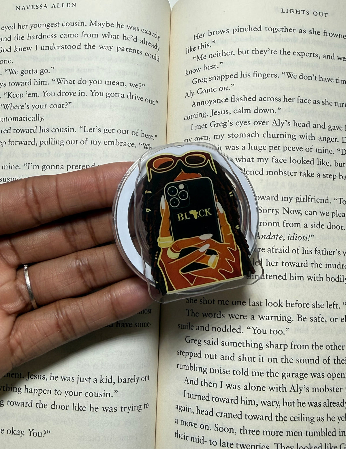 (RTS) Popsocket - Golden Selfie