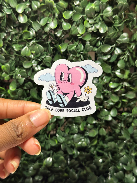 Self Love Club Sticker