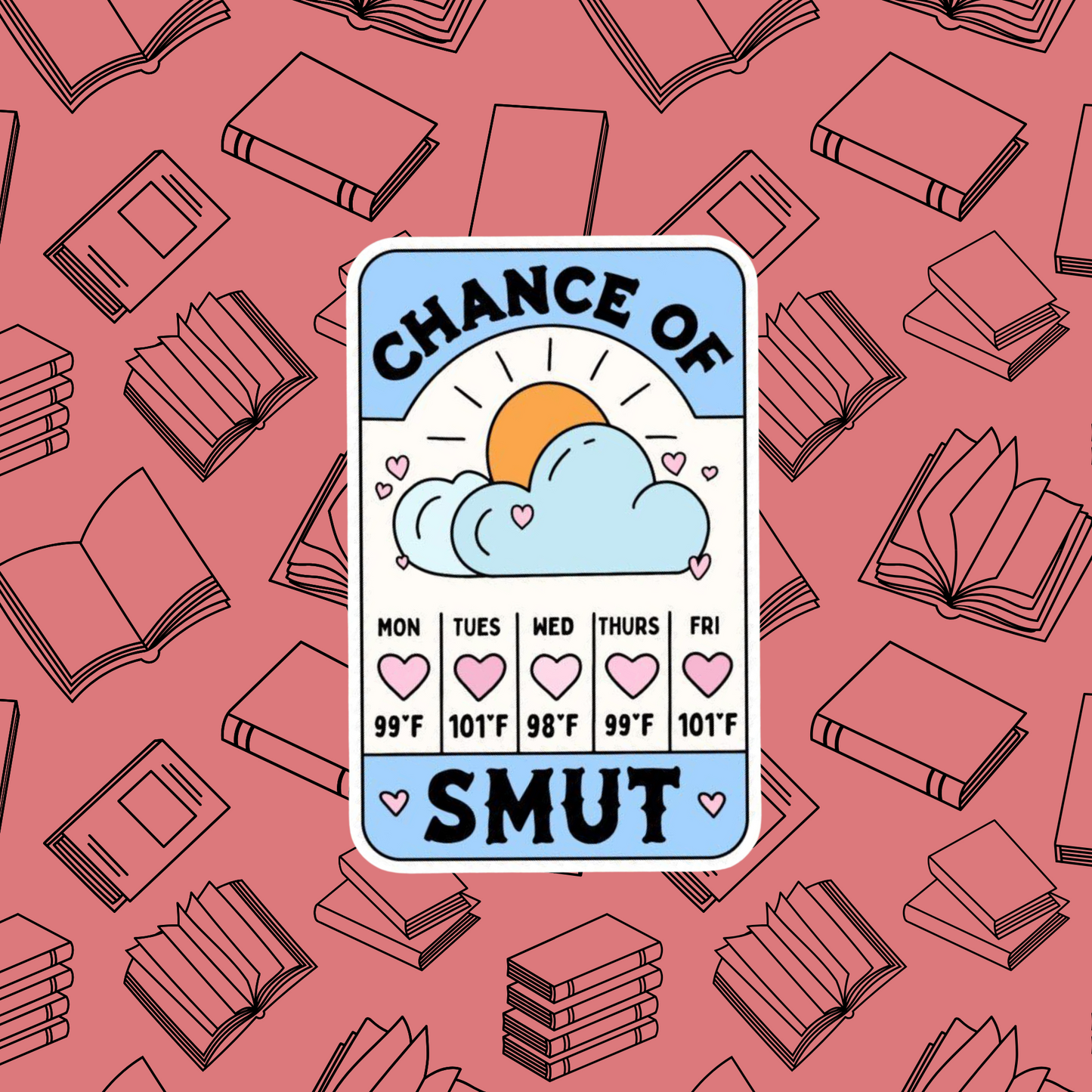 Chance of Smut Sticker