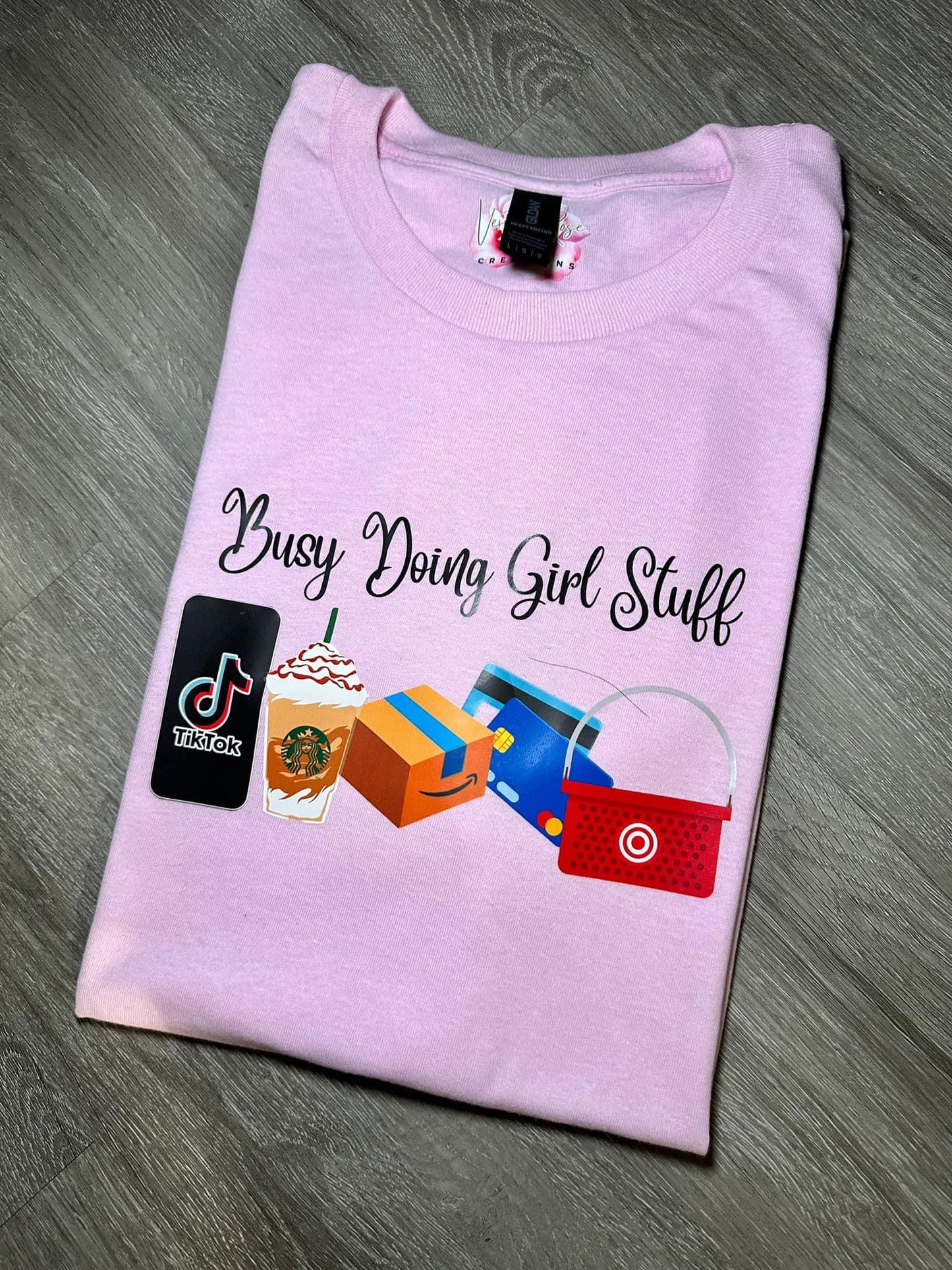 Busy Doing Girl Stuff Sweatshirt