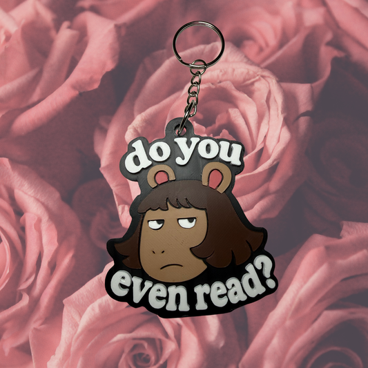 Bag Charm- Do You Even Read
