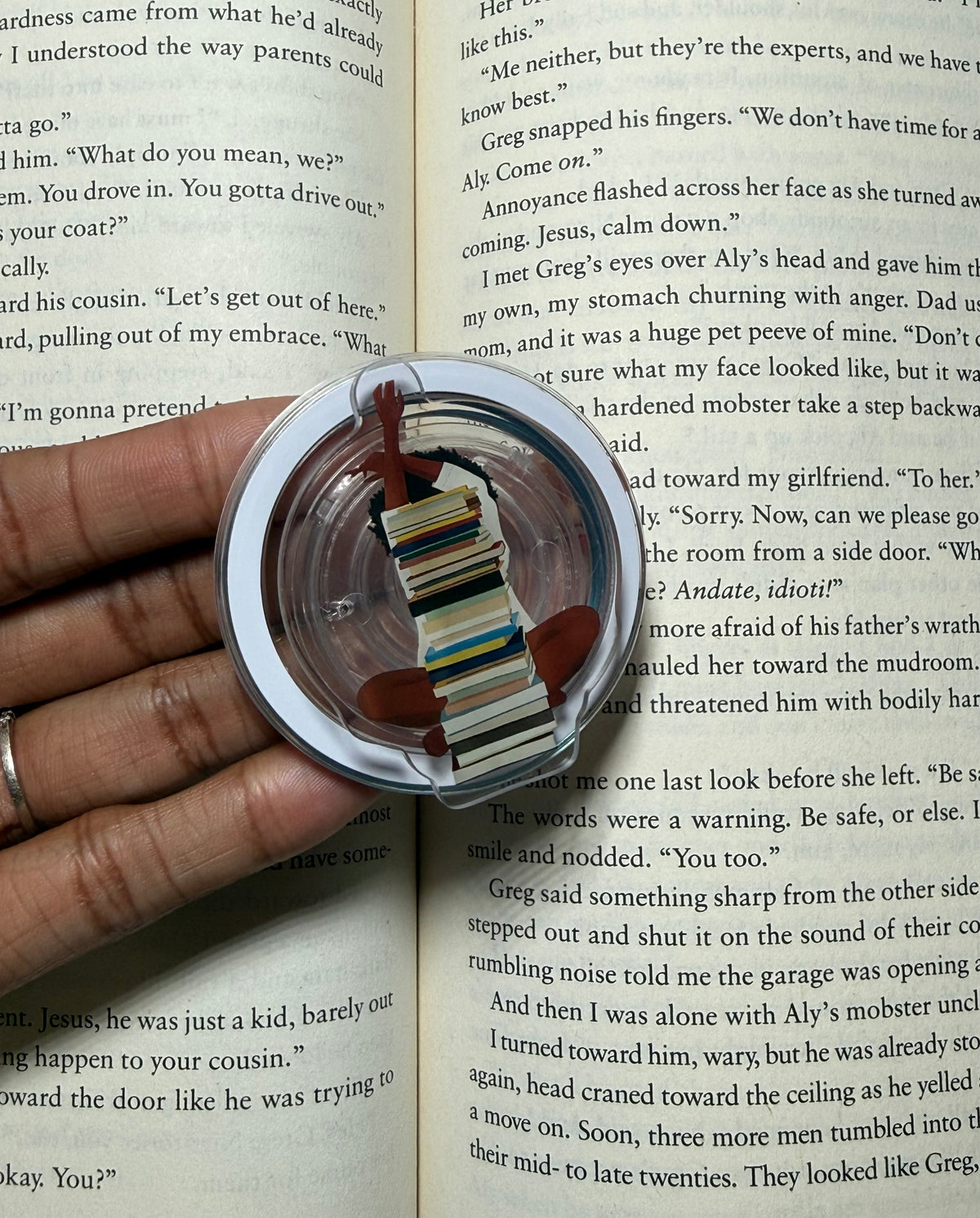 (RTS) Popsocket - Book Stack
