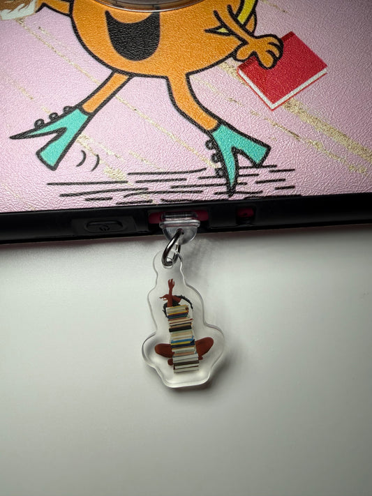 (RTS) Dust Plug - Book Stack