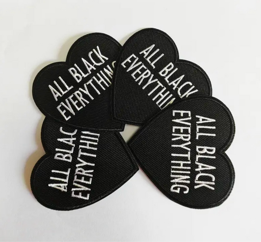 All Black Everything Patch