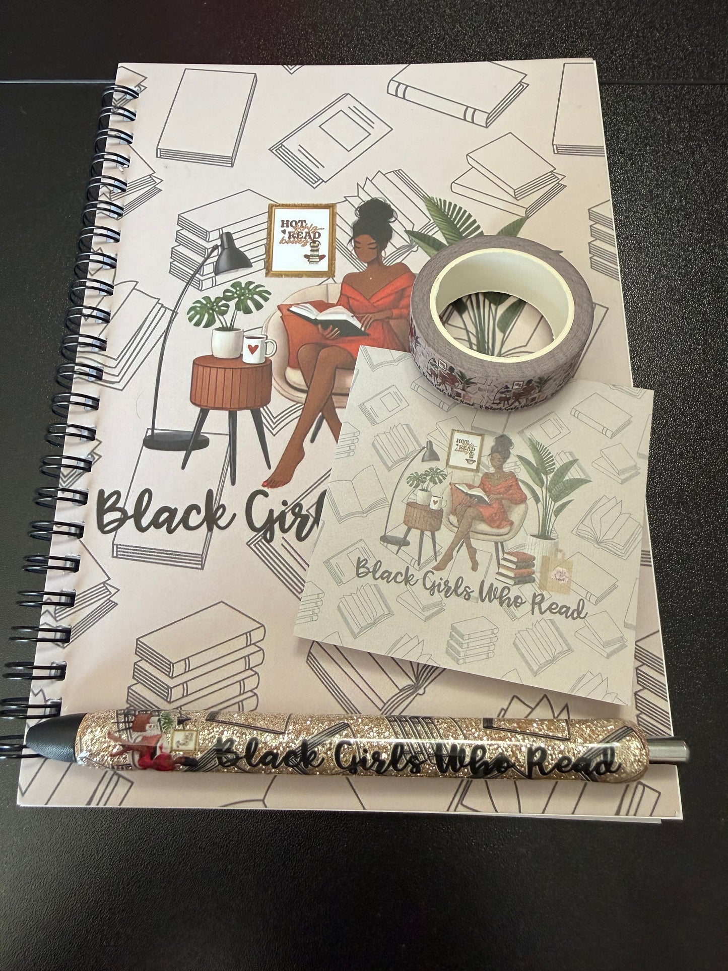 Black Girls Who Read Notebook