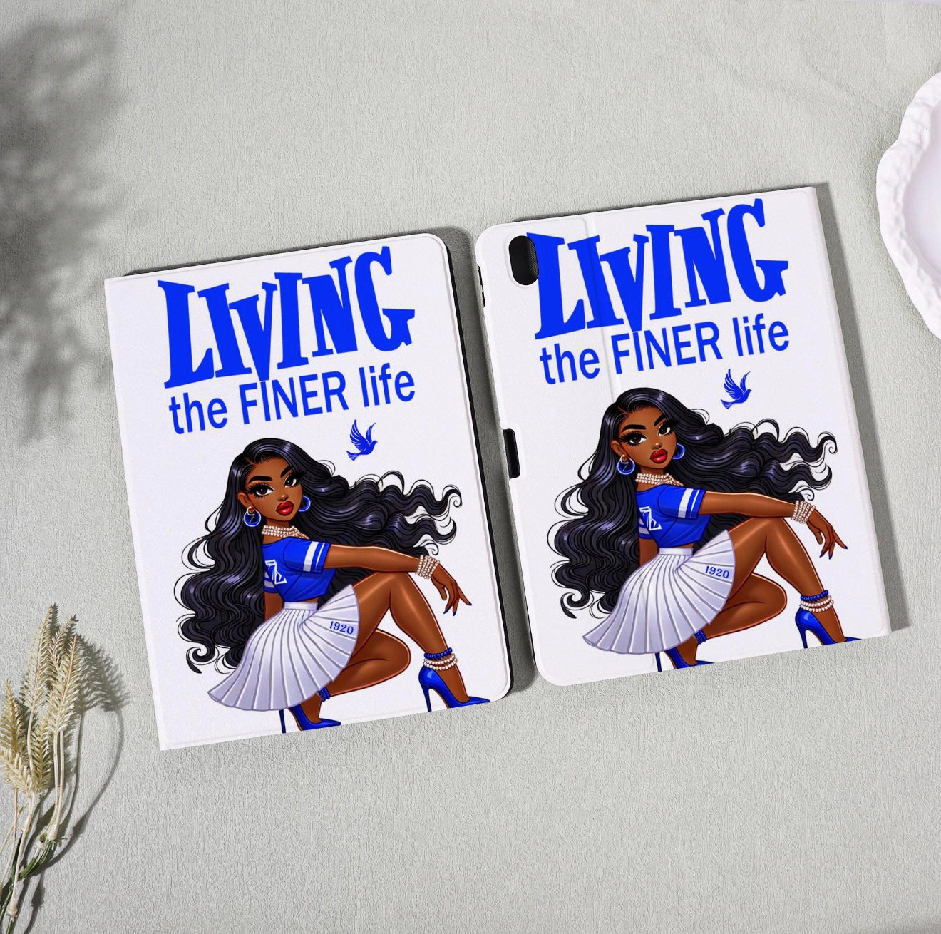 (PREORDER) Living The Finer Life Sorority iPad Case