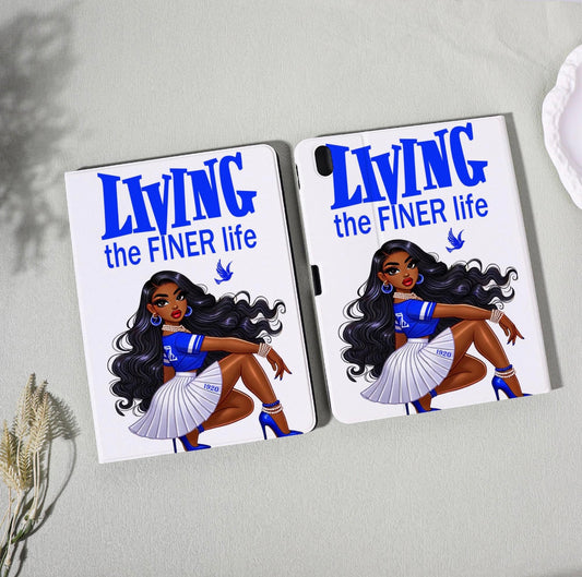 (PREORDER) Living The Finer Life Sorority iPad Case