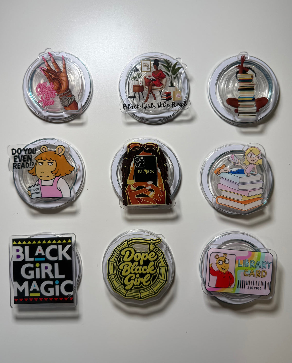 (RTS) Popsocket - Book Stack