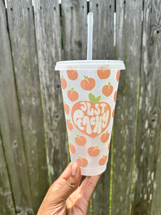 Just Peachy 24oz Venti Cup