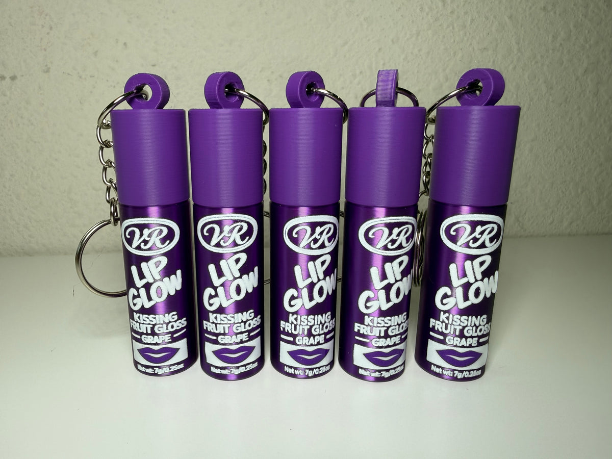 Bag Charm- Lip Gloss (Grape)