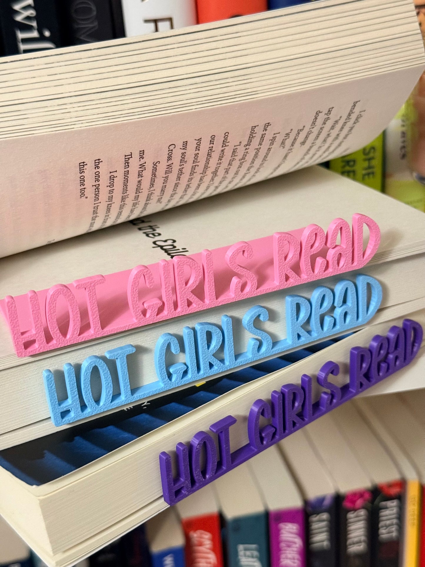(RTS) Bookmark - Hot Girls Read
