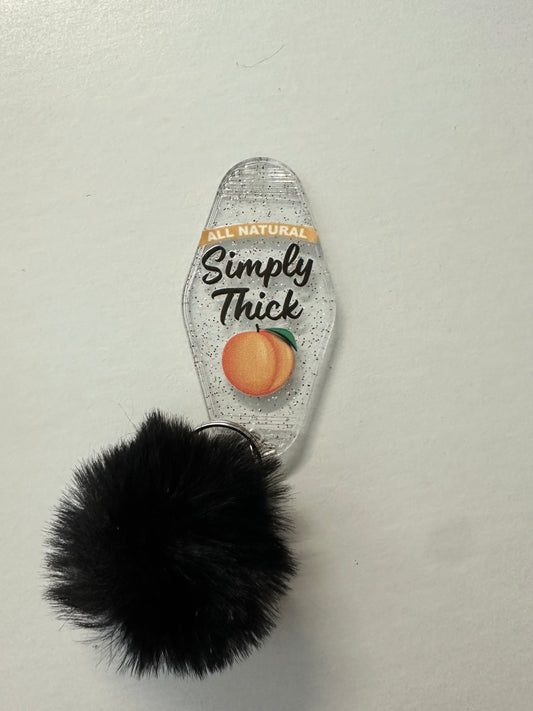 Simply Thick Keychain