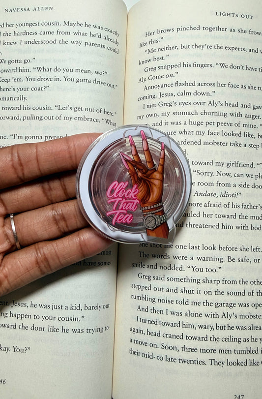 (RTS) Popsocket - Clock That Tea