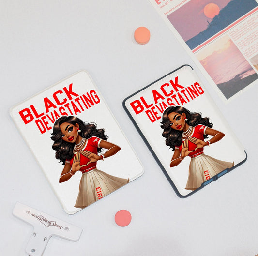 (PREORDER) Black & Devastating Sorority Kindle Case
