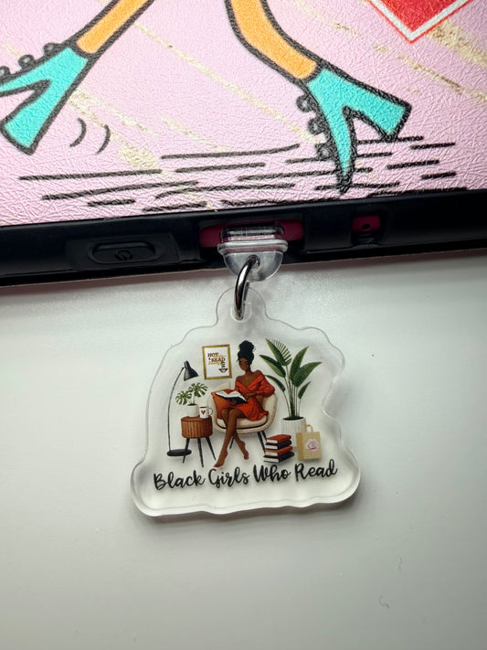 (RTS) Dust Plug - Black Girls Who Read