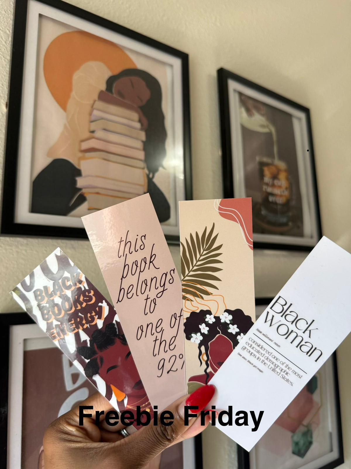 FREEBIE FRIDAY: Black Readers 92%