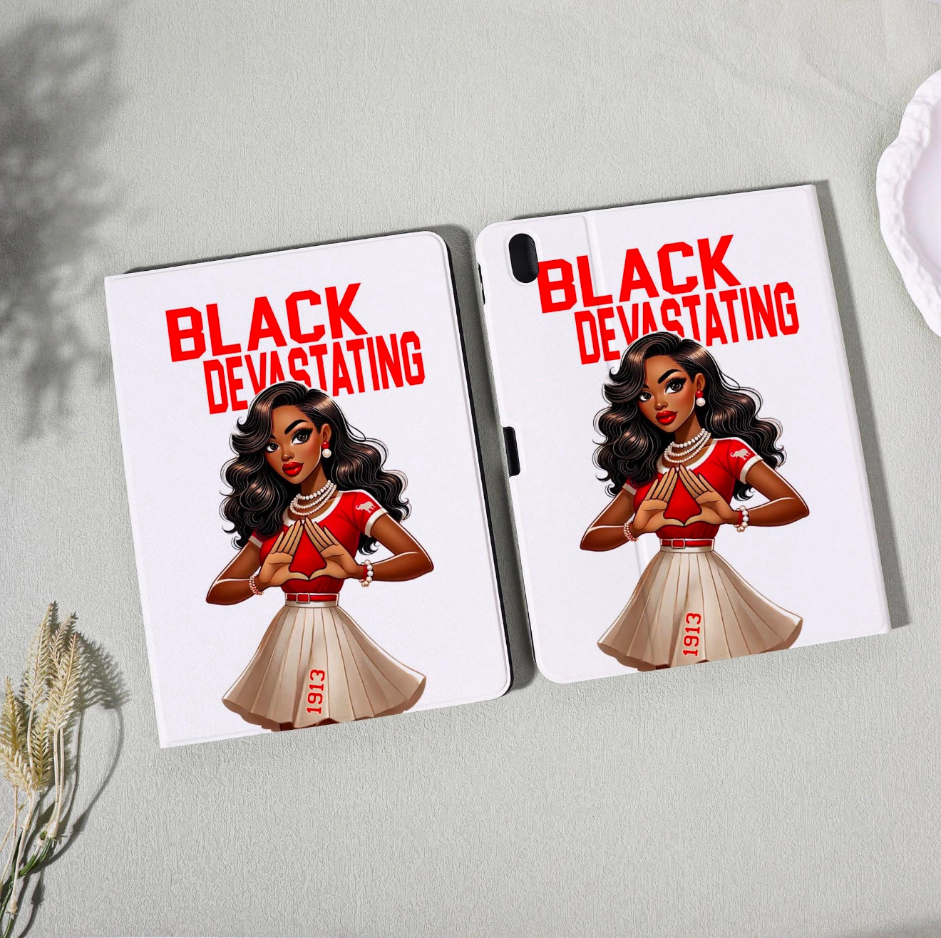 (PREORDER) Black & Devastating Sorority iPad Case