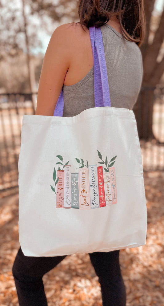 Women of The Bible Tote + Pencil Bag