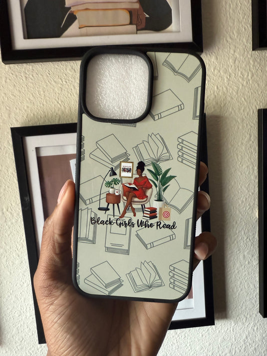 Black Girls Who Read iPhone Case