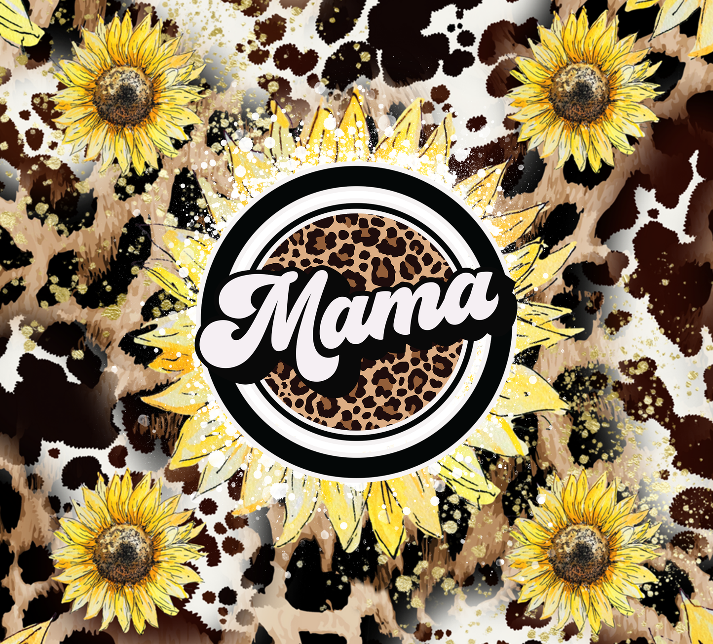 Mama Sunflower Tumbler