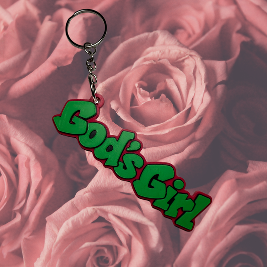 Bag Charm- God’s Girl