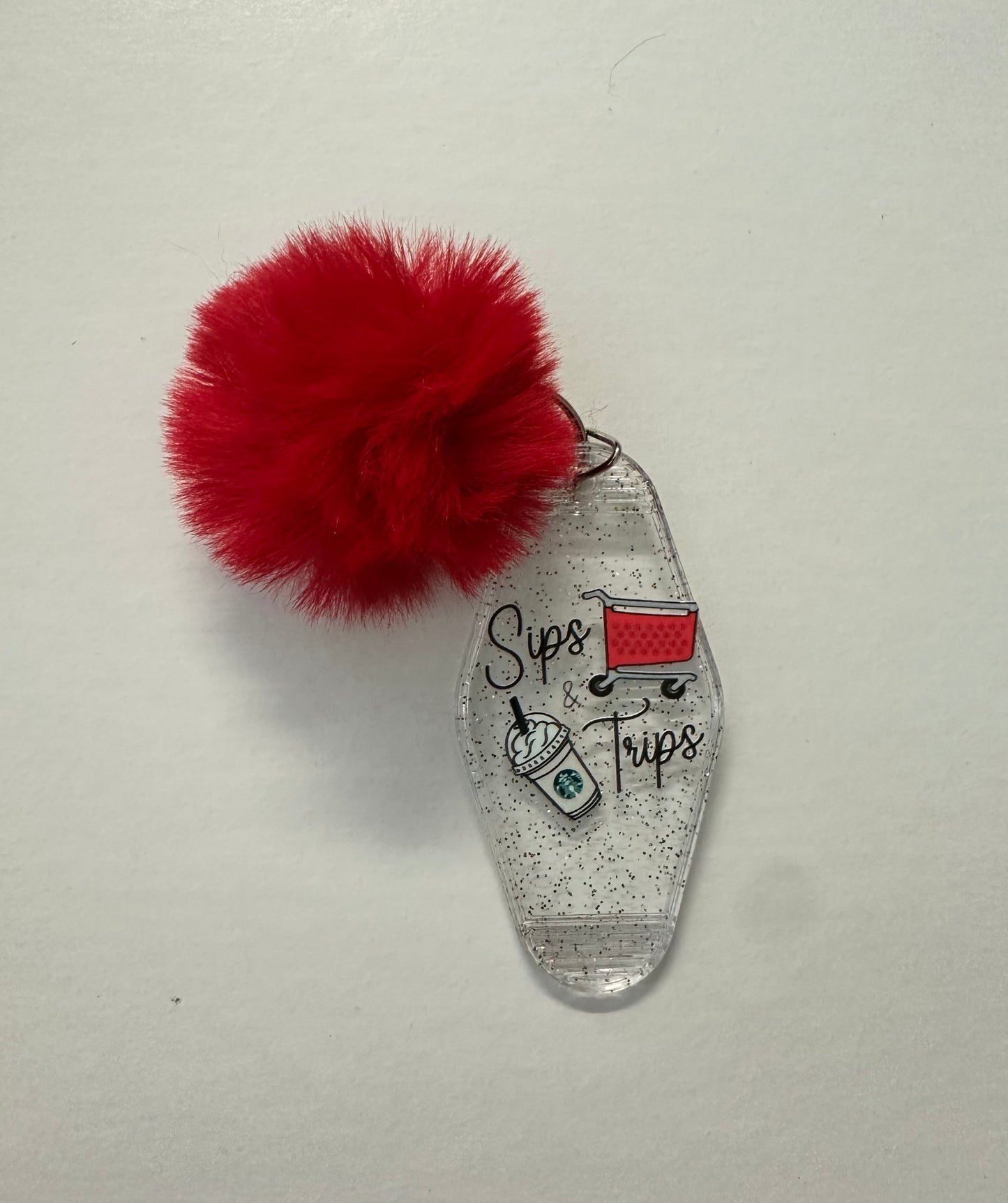 Sips/Trips 2 Keychain