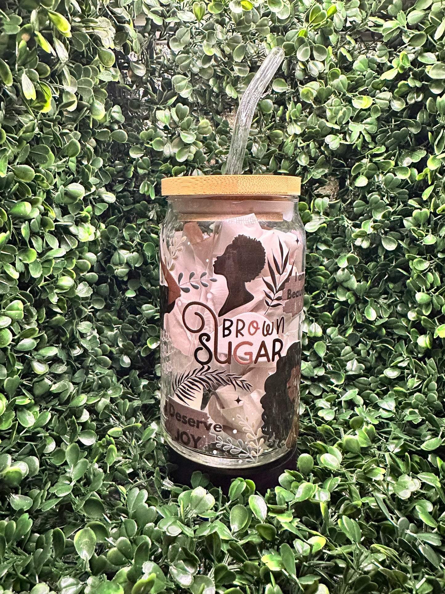 Brown Sugar 16oz Glass Can