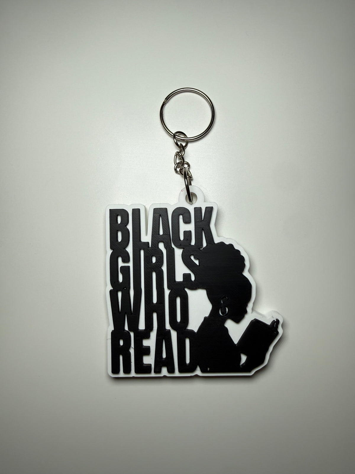 Bag Charm- Black Girls Who Read