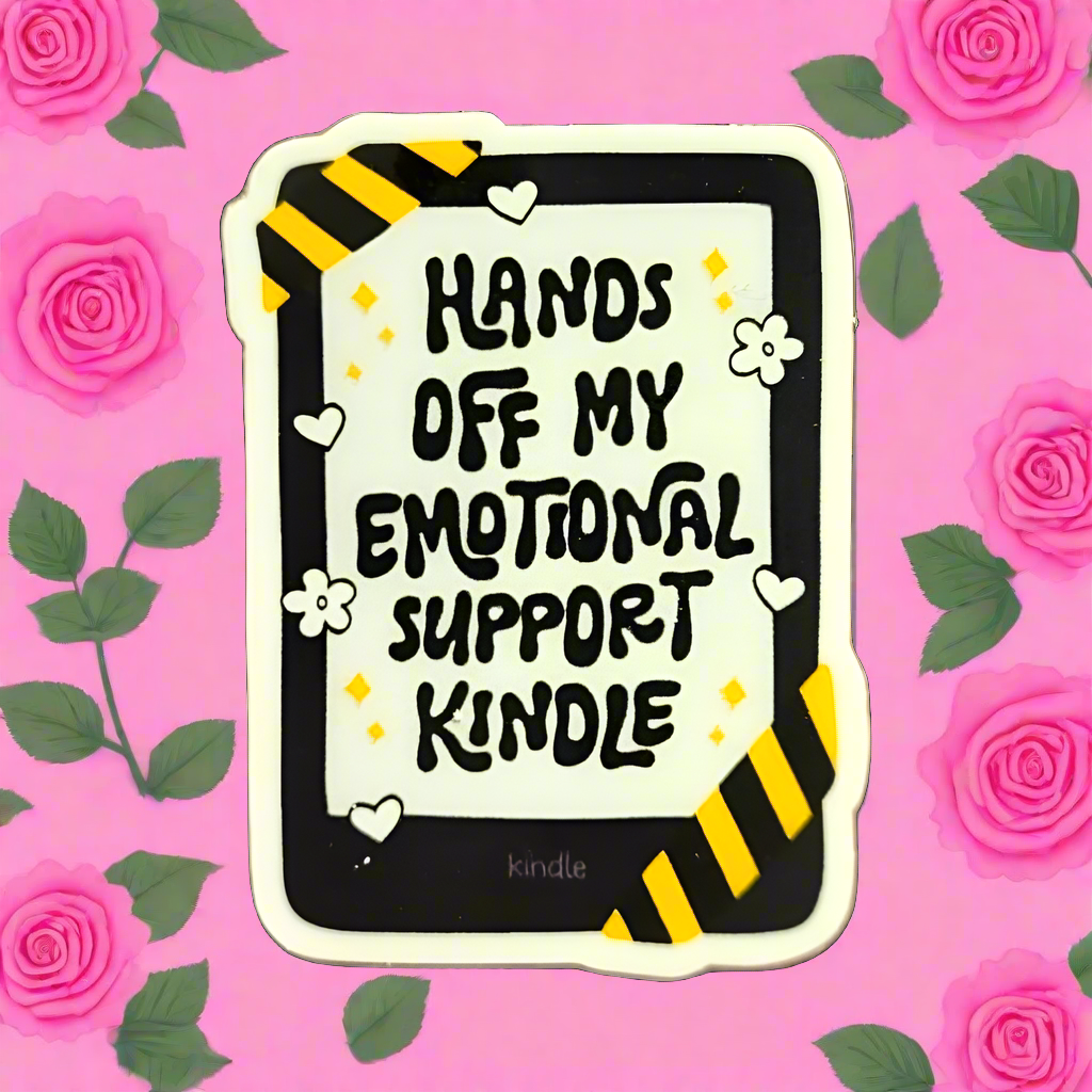 Hand Off My Kindle Sticker