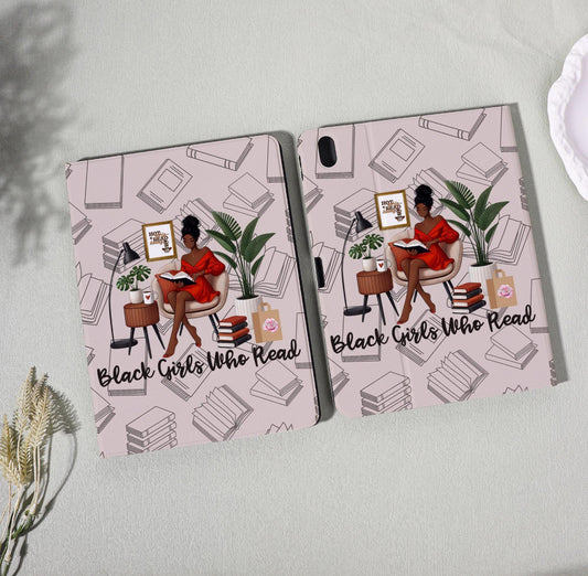 (PREORDER) Black Girls Who Read iPad Case